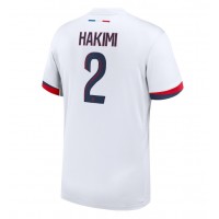 Koszulka piłkarska Paris Saint-Germain Achraf Hakimi #2 Strój wyjazdowy 2024-25 tanio Krótki Rękaw